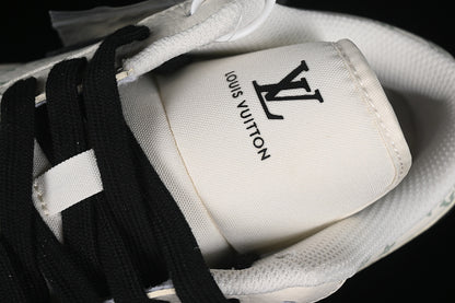 Nike Air Jordan 1 Louis Vuitton Black White Sneakers