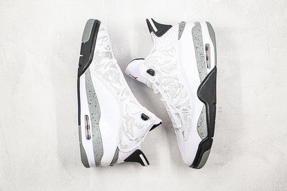 Nike Air Jordan Retro Dub Zero White Cement Sneakers