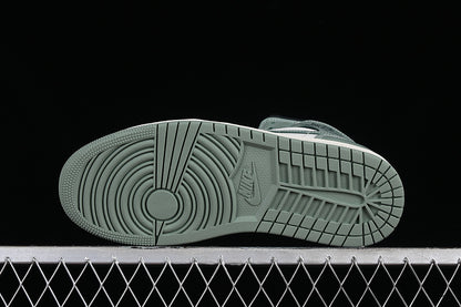 Nike Air Jordan 1 Mid Anthracite Jade Smoke Sail Legend Sneakers