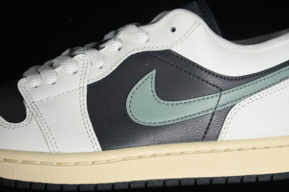 Nike Air Jordan 1 Low Black Anthracite Grey Sail Legend Sneakers