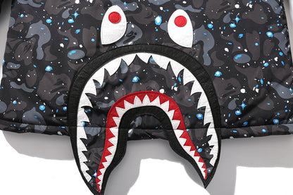 A Bathing Ape Big Shark Head Star Padded Jacket
