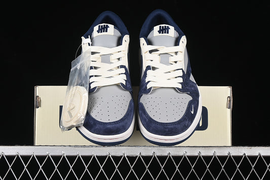 Nike Air Jordan 1 Low Travis Scott Fragment Design OG SP Grey Navy Sneakers