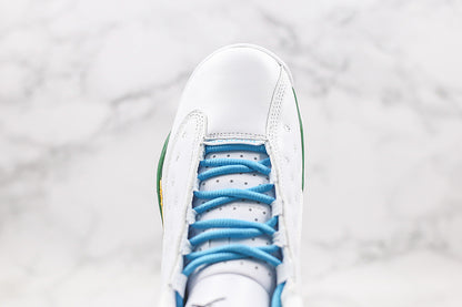Nike Air Jordan 13 Retro White/Multicolor Sneakers