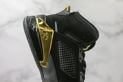 Nike Air Jordan Mars 270 Black Gold Sneakers