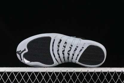 Nike Air Jordan 12 Black Grey Wolf Sneakers