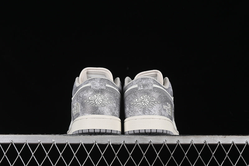 Nike Air Jordan 1 Low White Grey Sneakers