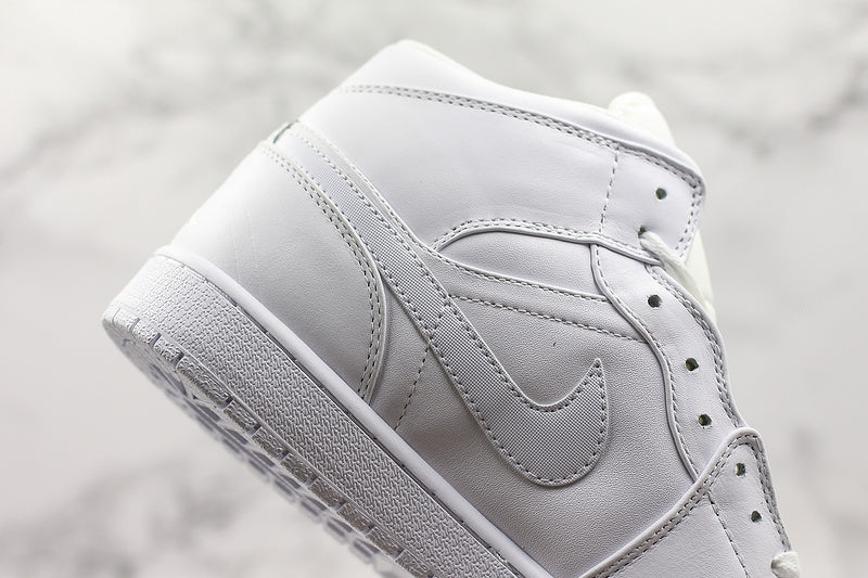 Nike Air Jordan 1 Retro High Pure White Sneakers