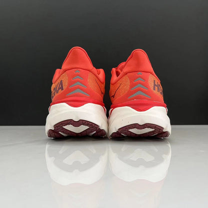 Hoka One One Clifton 8 Fashion Shoes Shock-absorbing Sneakers Orange