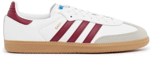 Adidas Samba OG White Wine Red Gum IF3813 Shoes