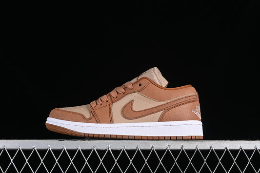 Nike Air Jordan 1 Low SE Legend Medium Brown Coffee Sneakers
