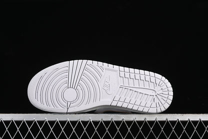 Nike Air Jordan 1 Low White Sail Oxidized Green Sneakers