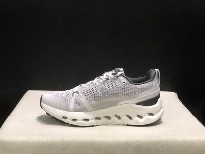On Running Cloudsurfer Trail Waterproof Comfortable And Breathable Running Shoes Light Grey