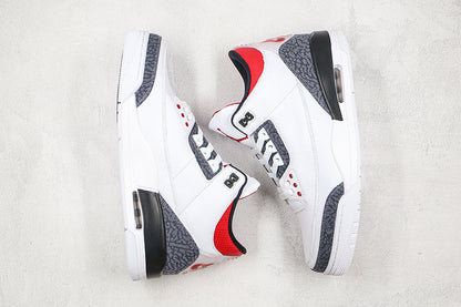 Nike Air Jordan 3 Retro SE-T CO JP Fire Red Denim Sneakers