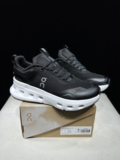 On Running Cloudnova X Comfortable Anti-Slip Running Shoes Black/White