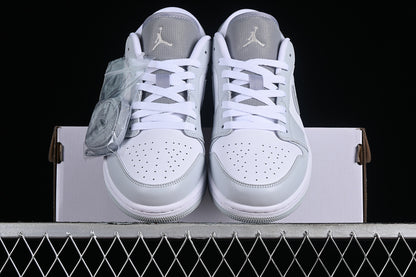 Nike Air Jordan 1 Grey White Sneakers