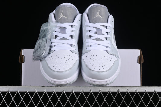 Nike Air Jordan 1 Grey White Sneakers