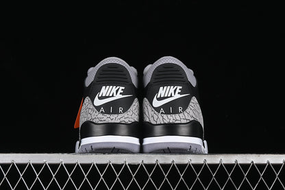 Nike Air Jordan 3 RetroCement Grey Black Sneakers