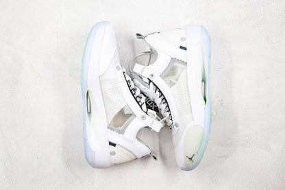 Nike Air Jordan 34 Low PF Pure Money White Sneakers