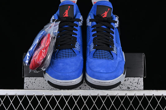 Nike Air Jordan 4 Retro Eminem Encore Black Blue Sneakers