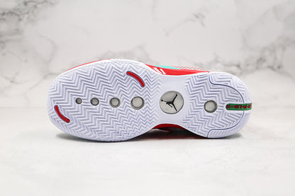 Nike Air Jordan 34 Red Multicolour Sneakers