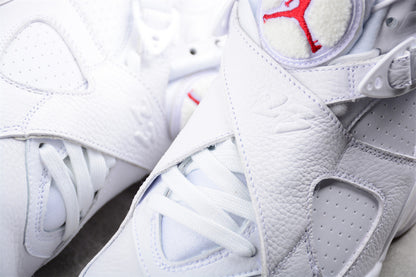 OVO Nike Air Jordan 8 Retro White Metallic Gold Sneakers