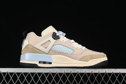 Nike Air Jordan Spizike Low Blue Brown Khaki Sneakers