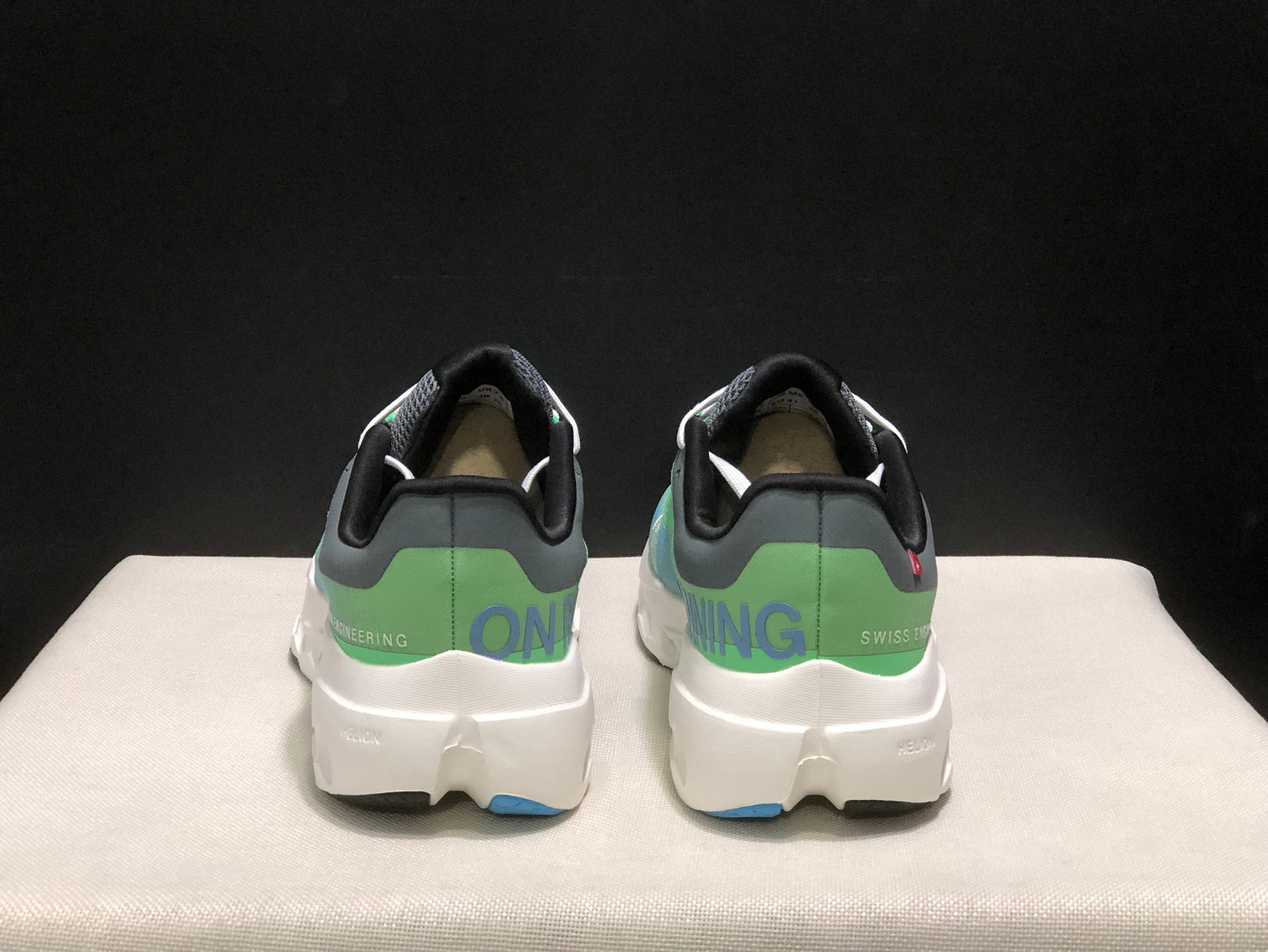 On Running Cloudsurfer Next Casual Running Shoes Green Blue/Ivory