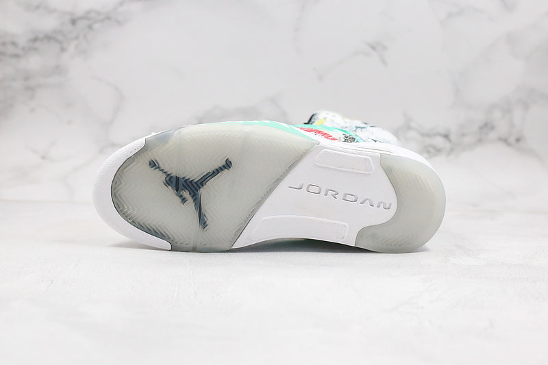 Nike Air Jordan 5 Retro Wings Multi-Color Sneakers