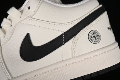 Nike Air Jordan 1 Retro Low Off-White Black Sole White Sneakers
