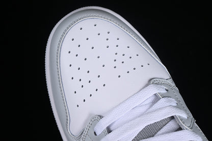 Nike Air Jordan 1 Grey White Sneakers