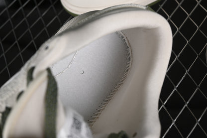 Nike Air Jordan 1 Low GUCCI Green Sole White Sneakers
