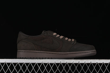 Nike Air Jordan 1 Low OG Travis Scott Dark Mocha Brown Sneakers