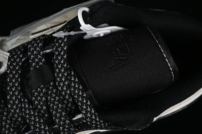 Nike Air Jordan 1 Low Black White Light Grey Sneakers