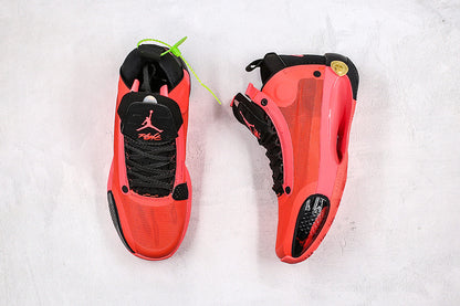 Nike Air Jordan 34 Infrared Black 23 Red Sneakers