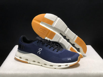 On Running Cloudnova Form 2 Fashionable Casual Running Shoes Mignight/Ivory
