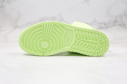 Nike Air Jordan 1 Retro High Tripple Barley Volt Green Sneakers