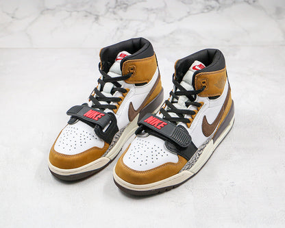 Nike Air Jordan Legacy 312 Rookie Of The Year White Brown Multicolor Sneakers