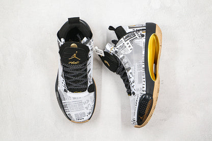 Nike Air Jordan 34 Black White Sneakers