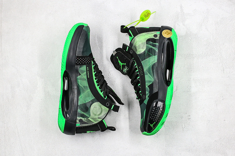 Nike Air Jordan 34 Paranorman Black Ghost Sneakers