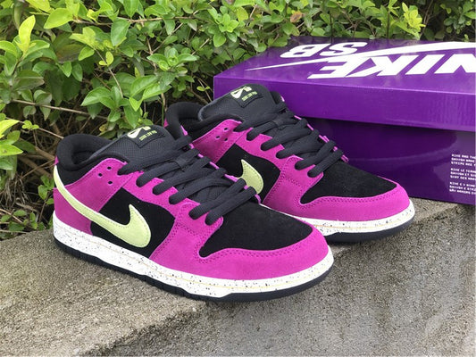 Nike Dunk Low Pro SB Red Plum Purple Sneakers