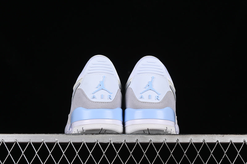 Nike Air Jordan Legacy 312 Low White Grey Cream Blue Sneakers