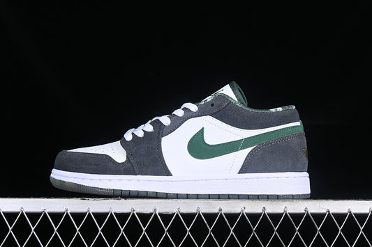 Nike Air Jordan 1 Retro Low White Grgaphite Grey Sneakers