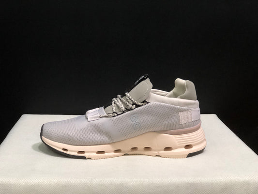 On Running Cloudnova Lightweight Sports Casual Shoes Light Grey