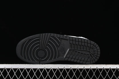 Nike Air Jordan 1 Low Method Of Make Black Sole White Grey Sneakers