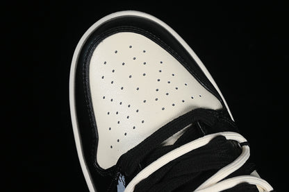Nike Air Jordan 1 Low PandaPrank Black White Grey Sneakers