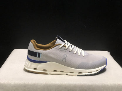 On Running Cloudnova Form 2 Fashionable Casual Running Shoes Light Grey