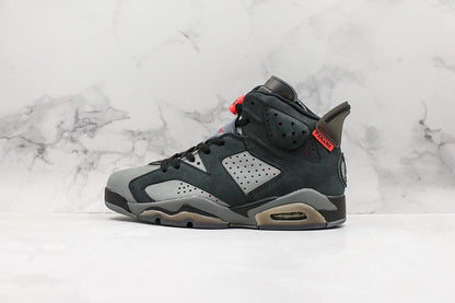 Nike Air Jordan 6 Retro Paris Saint-Germain Iron Grey Sneakers