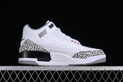 Nike Air Jordan 3 Retro JTH NRG Cement Ash White Sneakers