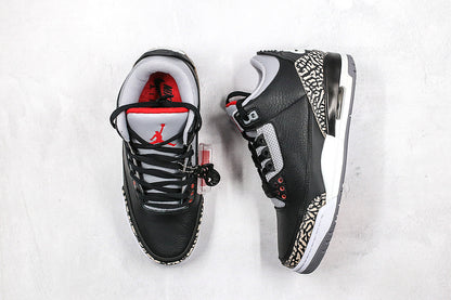 Nike Air Jordan 3 Retro OG Mid Black Cement Sneakers
