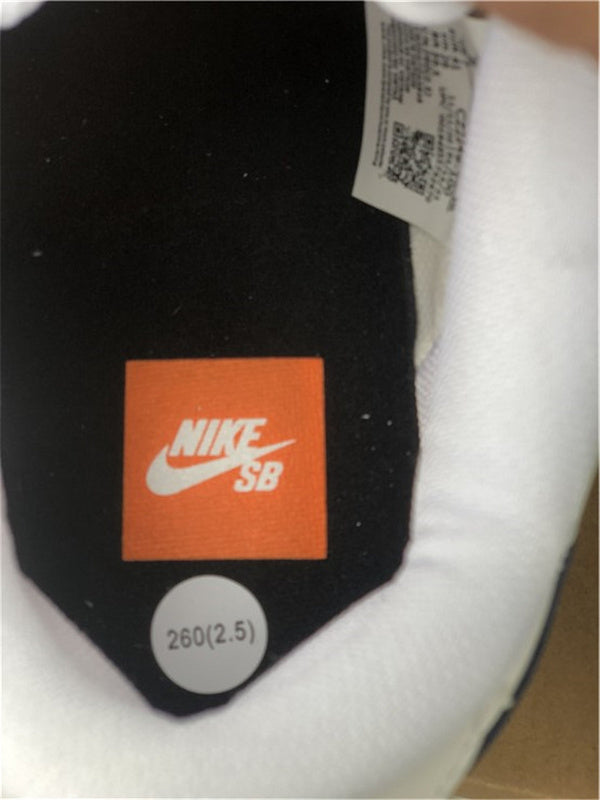Nike Dunk Pro ISO SB Low Orange Label White Navy Sneakers
